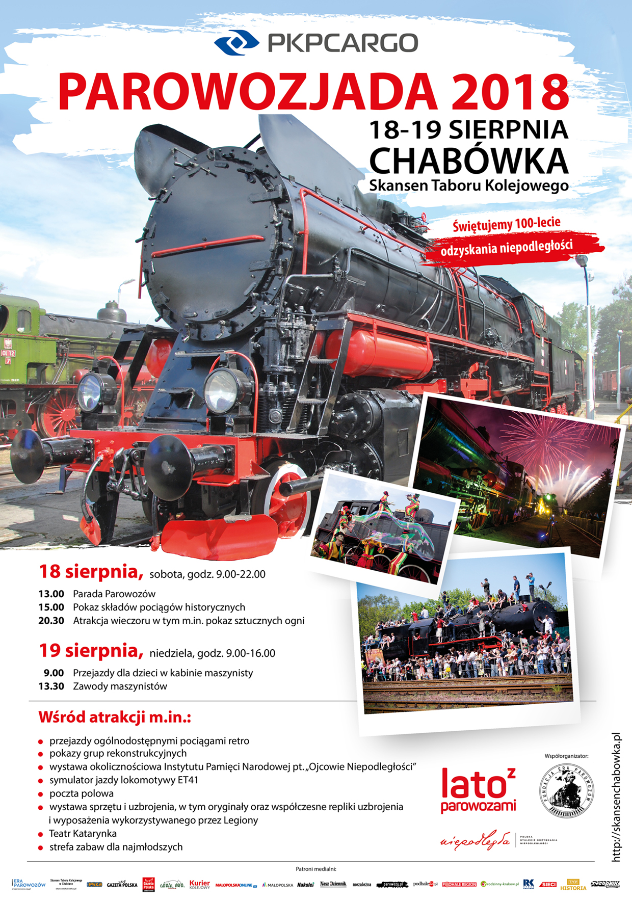 Parowozjada Chabwka 2018