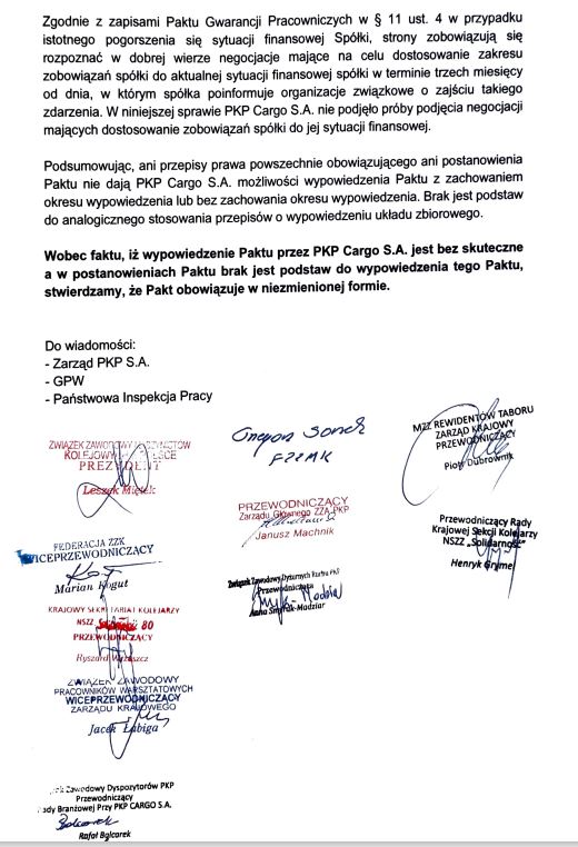 Pismo w sprawie PGP 2905 2