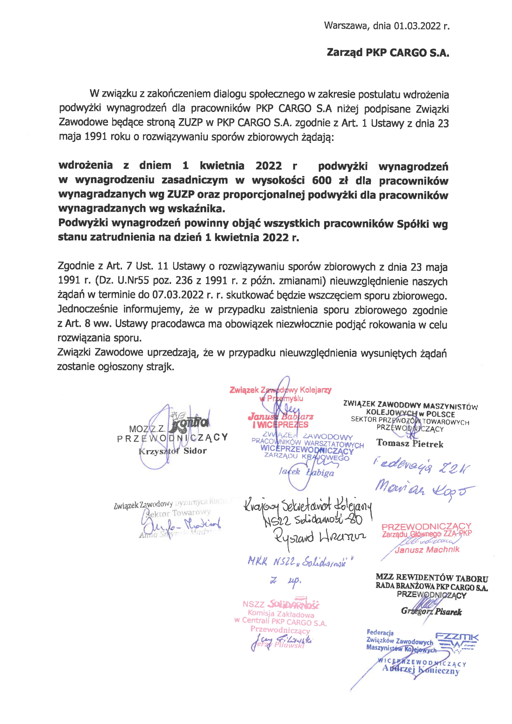 Zawiadomienie 01032022